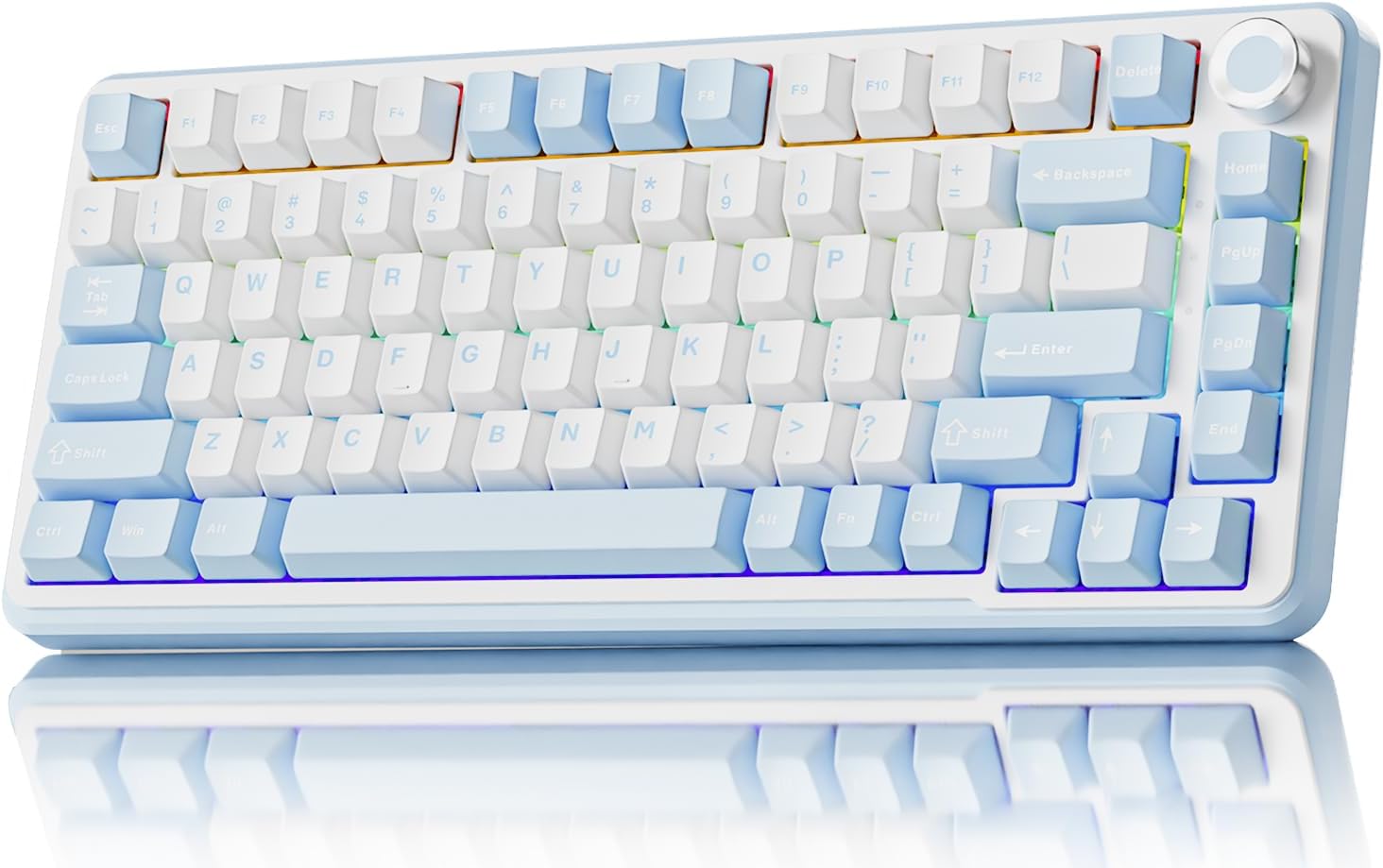 EWEADN GS75 Wireless Mechanical Keyboard for Gaming and ASMR