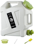 3.2 Gallon Water Jug with Spigot - Leak-Proof Portable Emergency