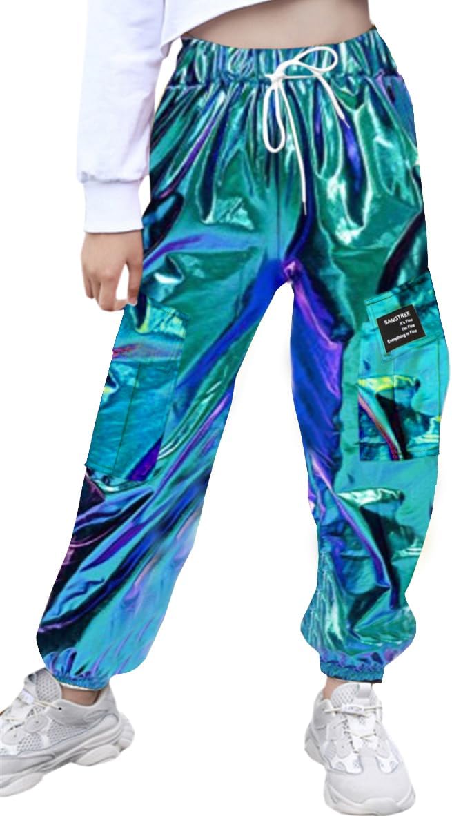 SANGTREE Girls & Womens Drawstring Cargo Jogger Pants Review