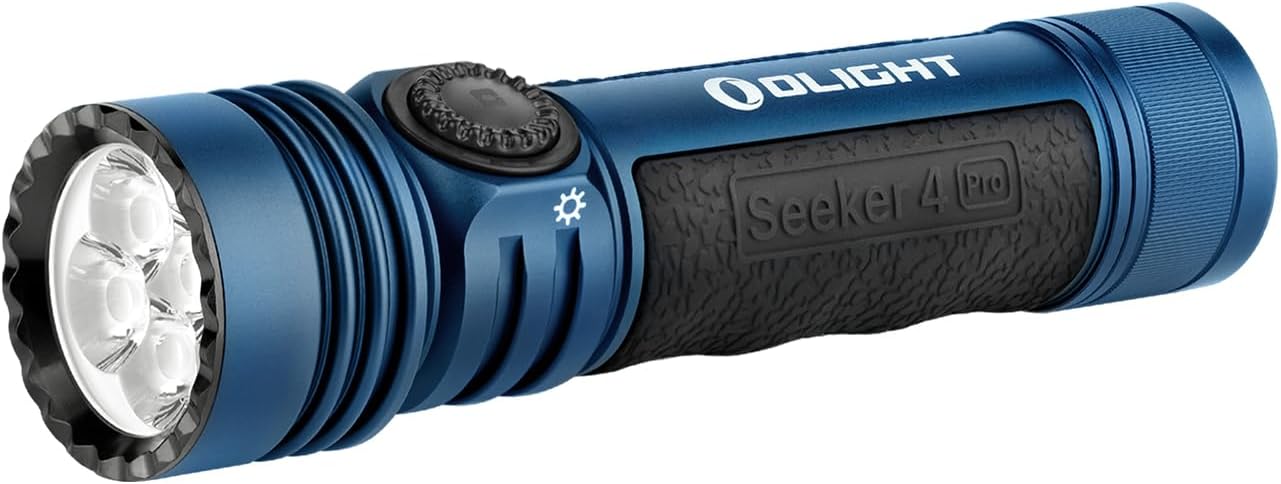OLIGHT Seeker 4 Pro Rechargeable Flashlight with 4600 Lumens