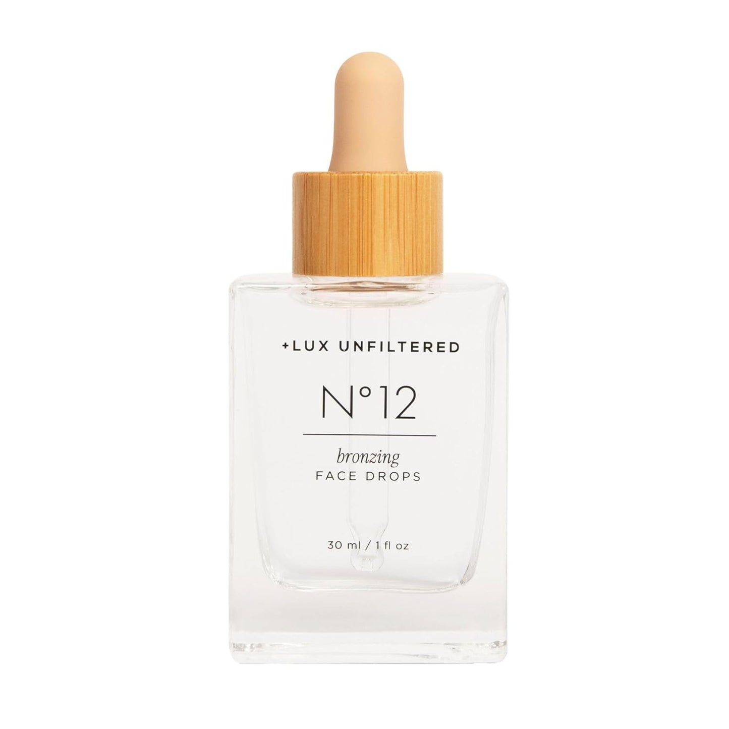 Lux Unfiltered N12 Face Tanning Drops for a Natural Glow