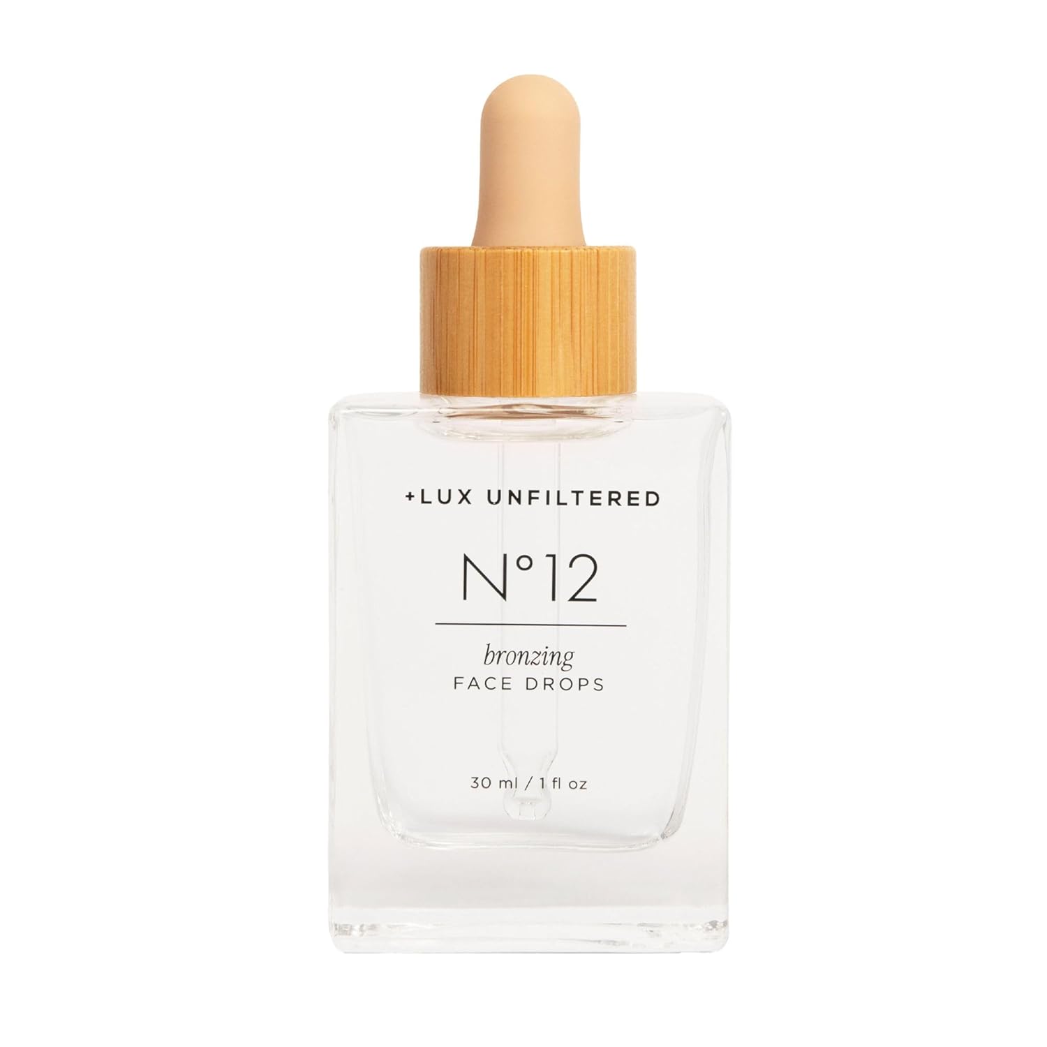 Lux Unfiltered N12 Face Tanning Drops for a Natural Glow