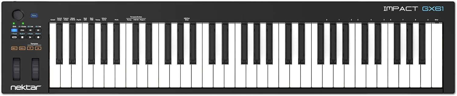 Nektar Impact GX61 USB MIDI Controller with 61 Synth Keys