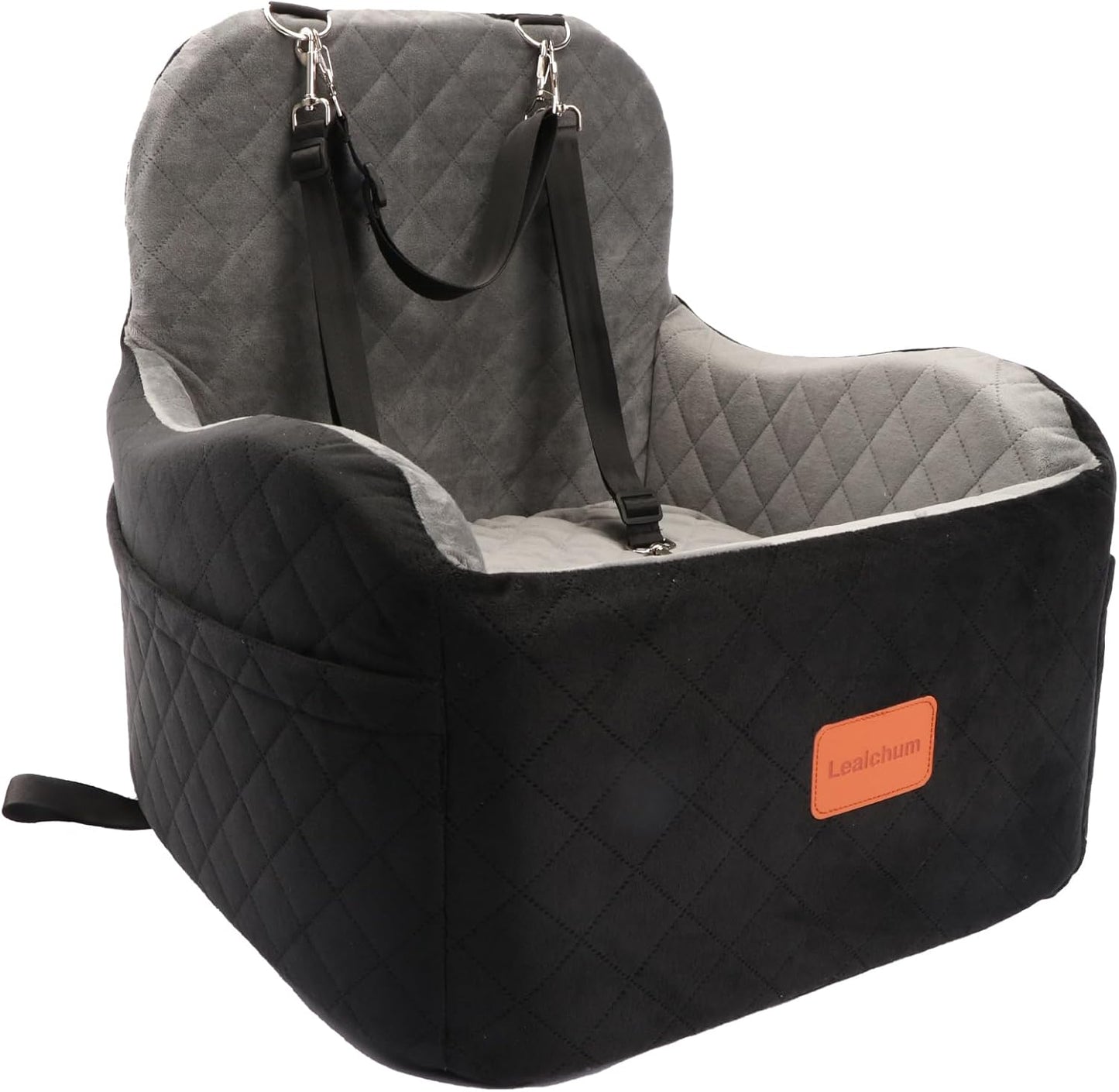 Lealchum Memory Foam Dog Car Seat