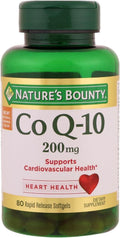 CoQ-10 200 mg Rapid Release Softgels - Cardiovascular Support