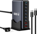 500W Fast Charging 8 Port USB C Charger Block - Multi-Device Power
