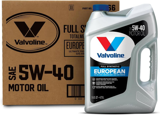 Valvoline European Vehicle Full Synthetic 5W-40 Motor Oil Review