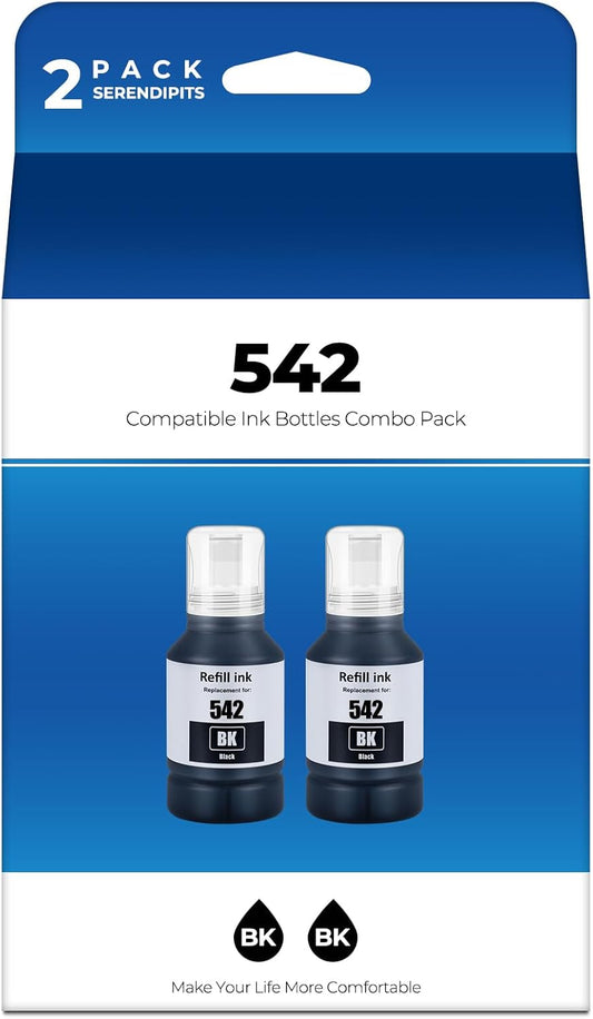 Epson 542 Black Ink Replacement Duo - SERENDIPITS