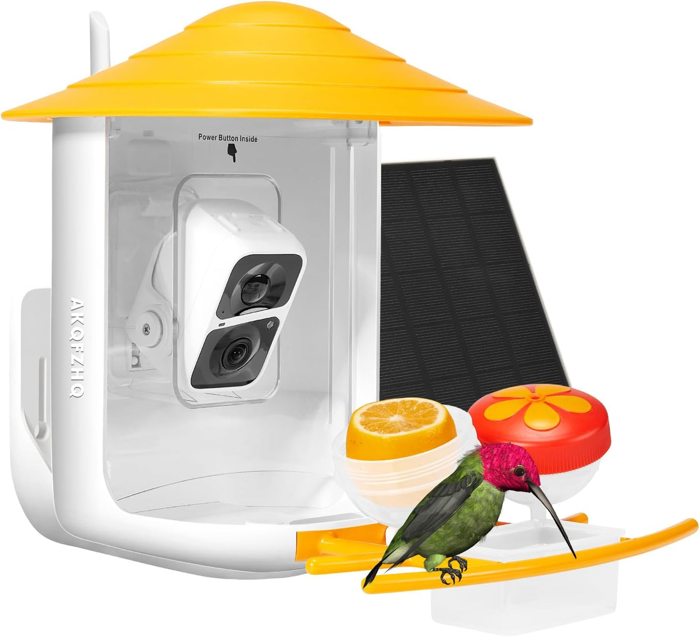 Smart Bird Feeder: HD Night Vision & Voice Alerts