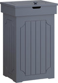 Function Home Trash Can Cabinet 13 Gallon Wood Trash Bin - Dog Proof