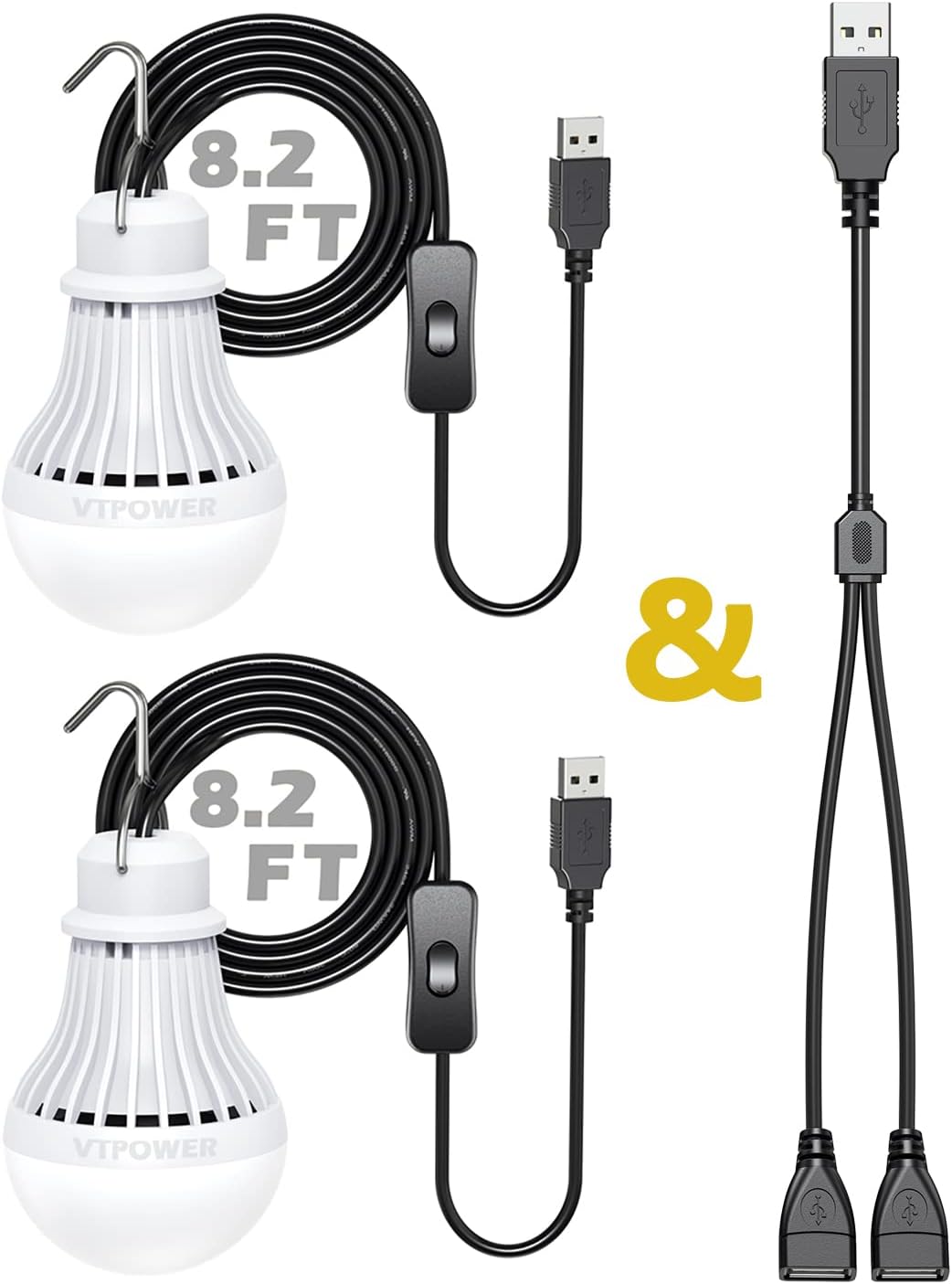 Portable 5W LED Camping Lights - Emergency Ready!