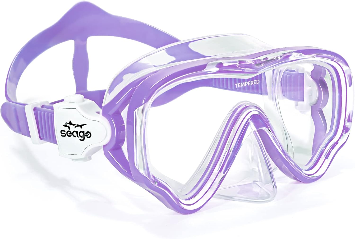 Seago Youth Swim Goggles - 180 Clear View