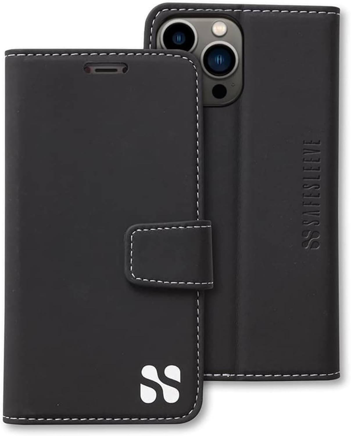 SafeSleeve EMF Protection iPhone 16 Pro Case with Card Holder