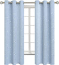 BGment Star Room Darkening Curtains for Kids Bedroom - Cute Insulated