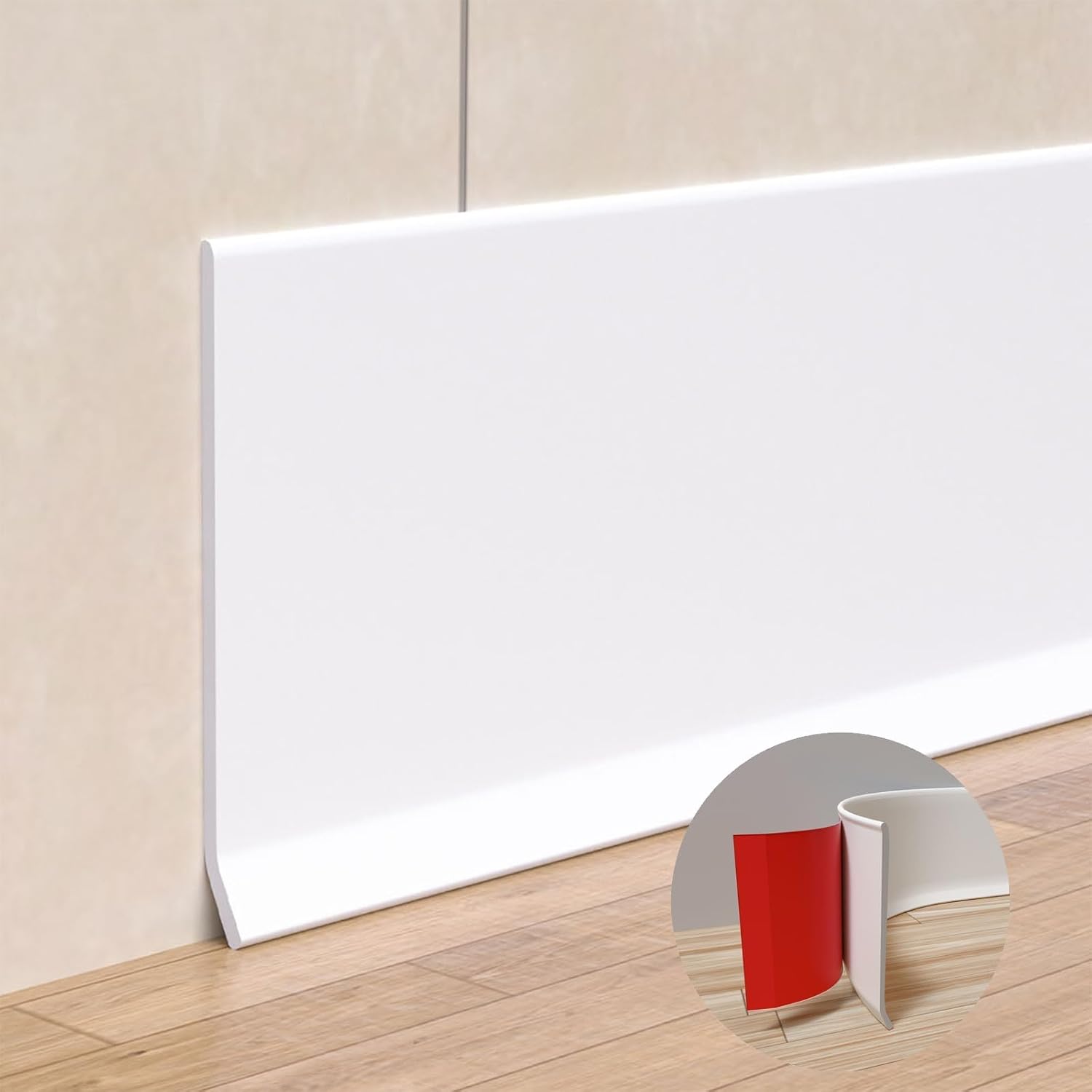 Peel and Stick Molding Baseboard Trim for Easy Installation
