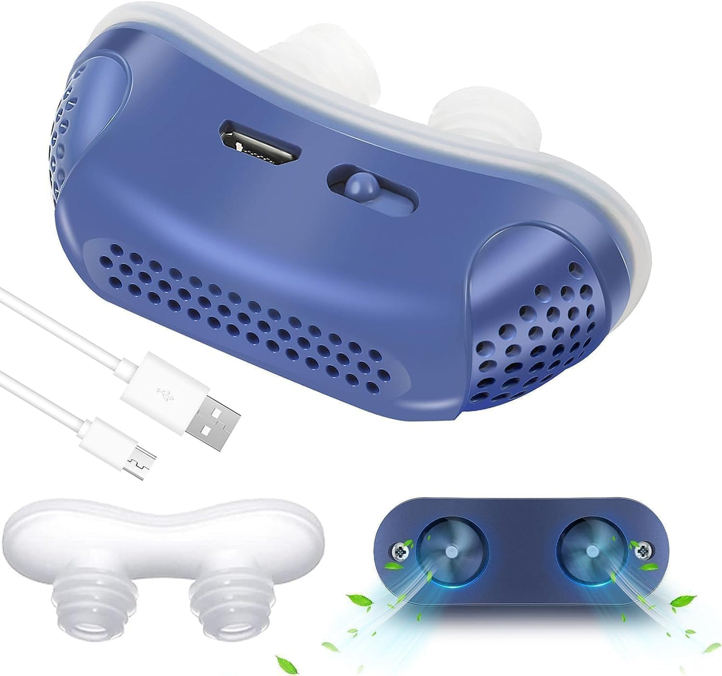Double Vortex Anti Snoring Device for Effective Snoring Prevention