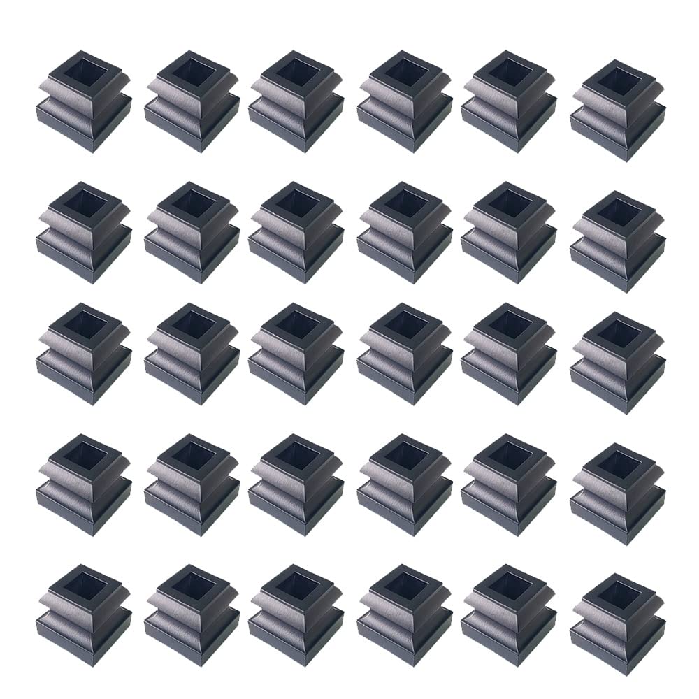 Iron Baluster Shoes for 1/2 Inch Square Balusters - 30 Pcs