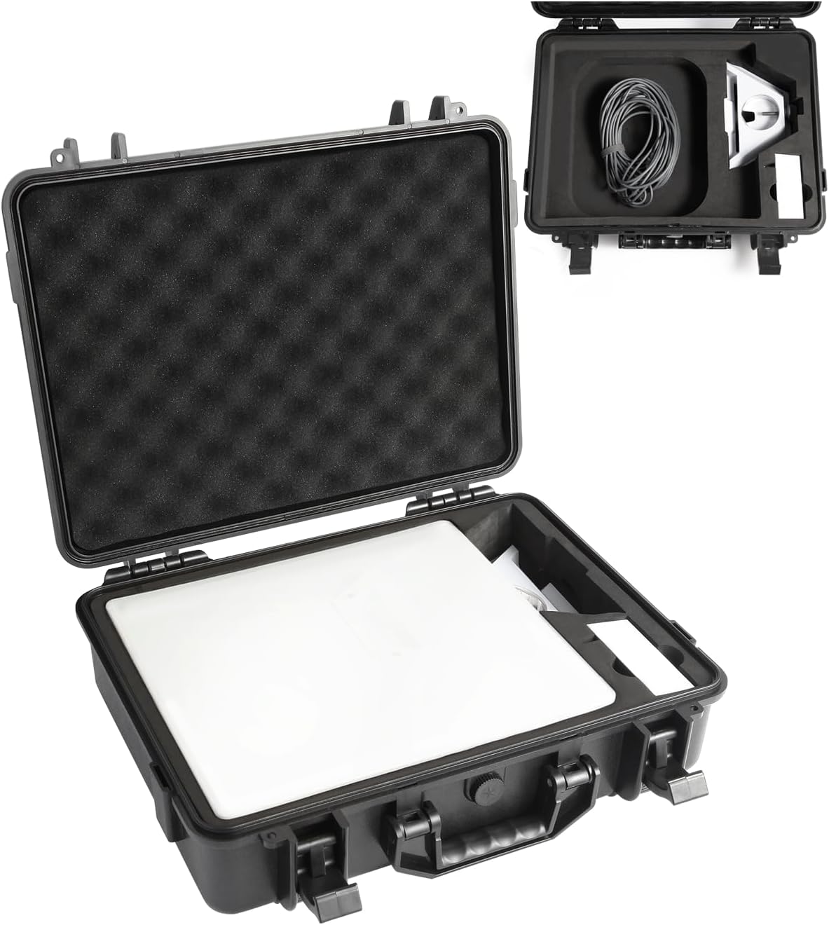 Waterproof Hard Case for Starlink Mini Dish Kit Travel Use