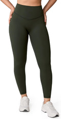Hugcurve No Front Seam High Waisted Workout Leggings (Style QGXW)