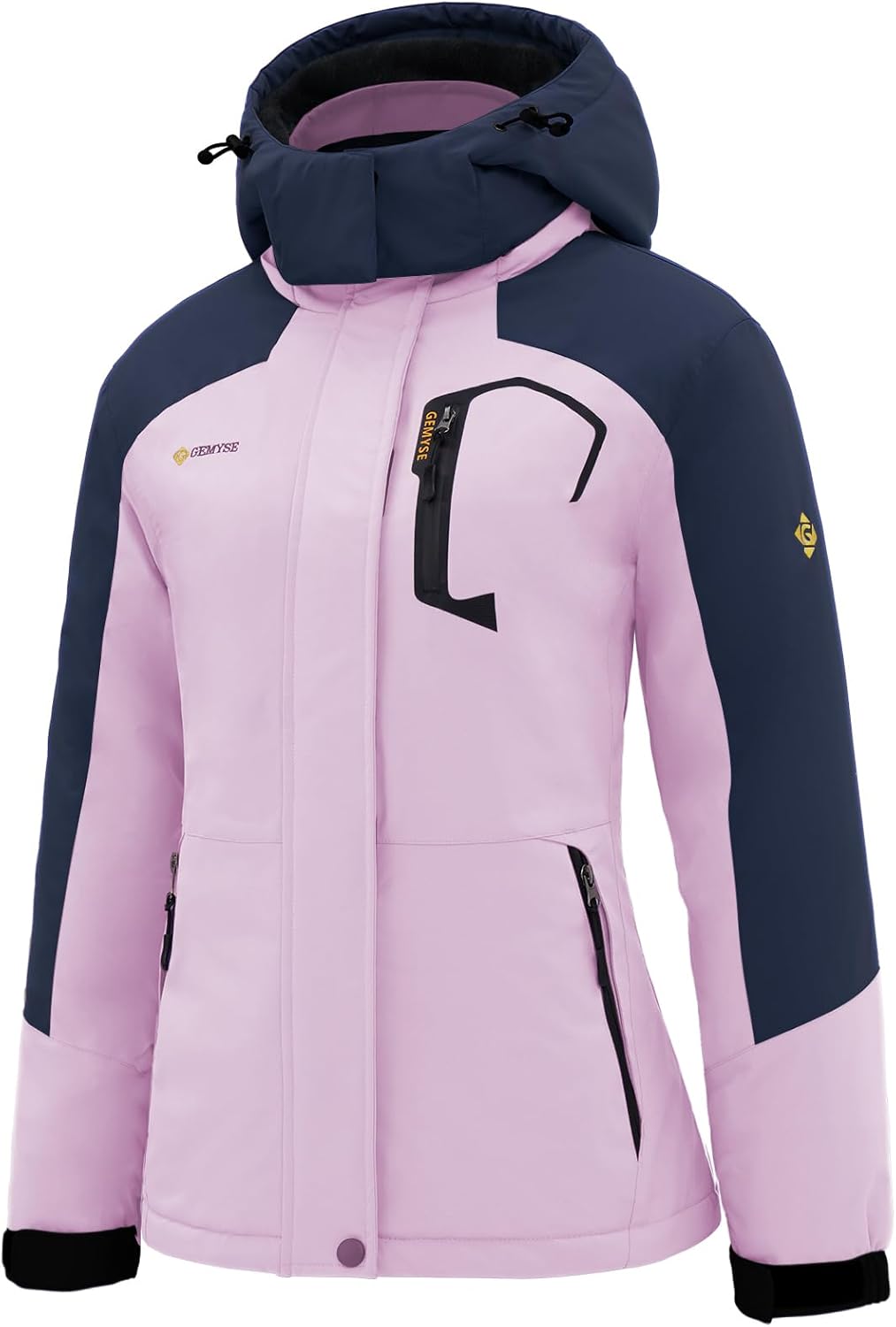 GEMYSE Women's Ski Snow Jacket: Warm Waterproof Winter Coat