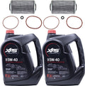 Edwards Full Synthetic Oil Kit for Sea Doo 4-Tec - Complete 2 Pack