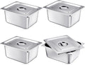 Mifoci 4 Pack Stainless Steam Hotel Pan with Lid Review