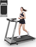 DeerRun Portable Folding Treadmill 3.5HP - Incline Folding Home