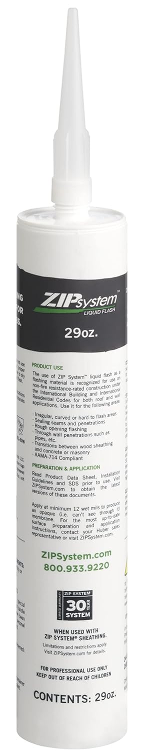 ZIP System Liquid Flash Sealant for Weather-Resistant Sealing
