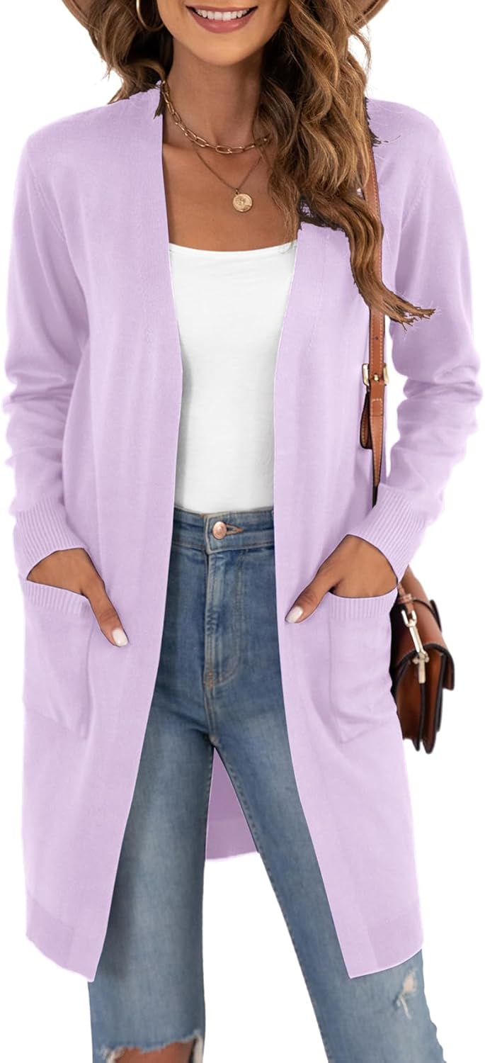 VIISHOW Women's Classic Cardigans for Year-Round Comfort