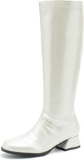 GOGO Boots for Women Knee High Boots - Comfortable Low Block Heel 16