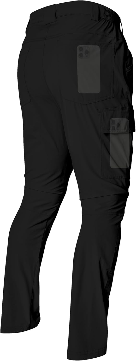 Men's Lightweight Hiking Cargo Pants for Outdoor Adventures
