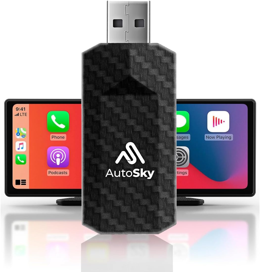 AutoSky Pro: Fastest Wireless CarPlay Adapter