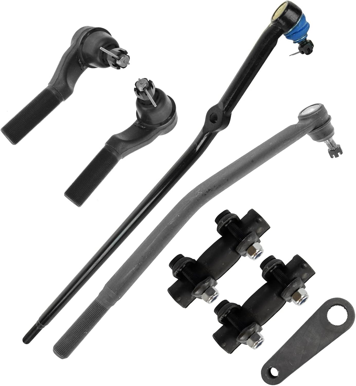 TRQ Front Steering Kit for 2005-2006 Ford E-150 Vehicles