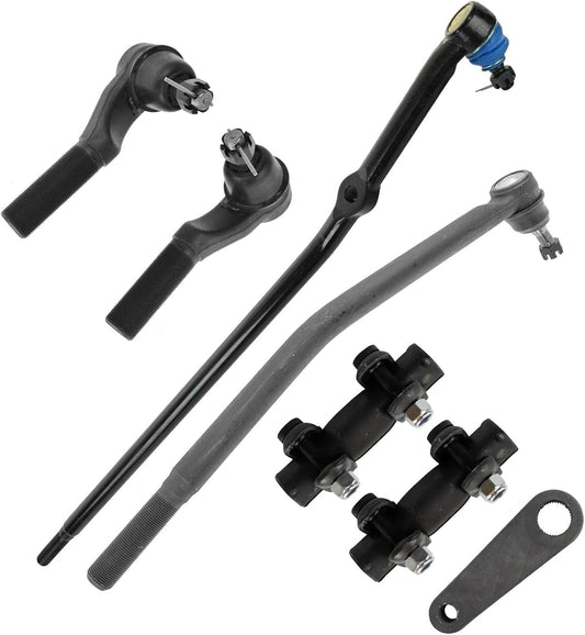 TRQ Front Steering Kit for 2005-2006 Ford E-150 Vehicles