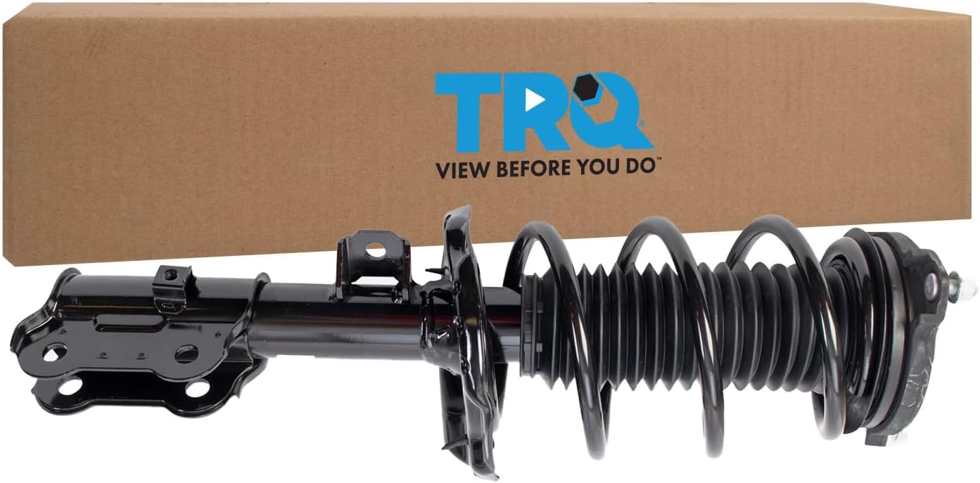 TRQ Front Right Complete Strut & Coil Spring Assembly for Elantra