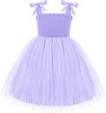 Arshiner Toddler Girl Tutu Dress Summer Bow-Tie Straps - Sweet A-line