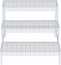 Garden 4 you 3 Tier Metal Plant Stand - Compact Ladder Display