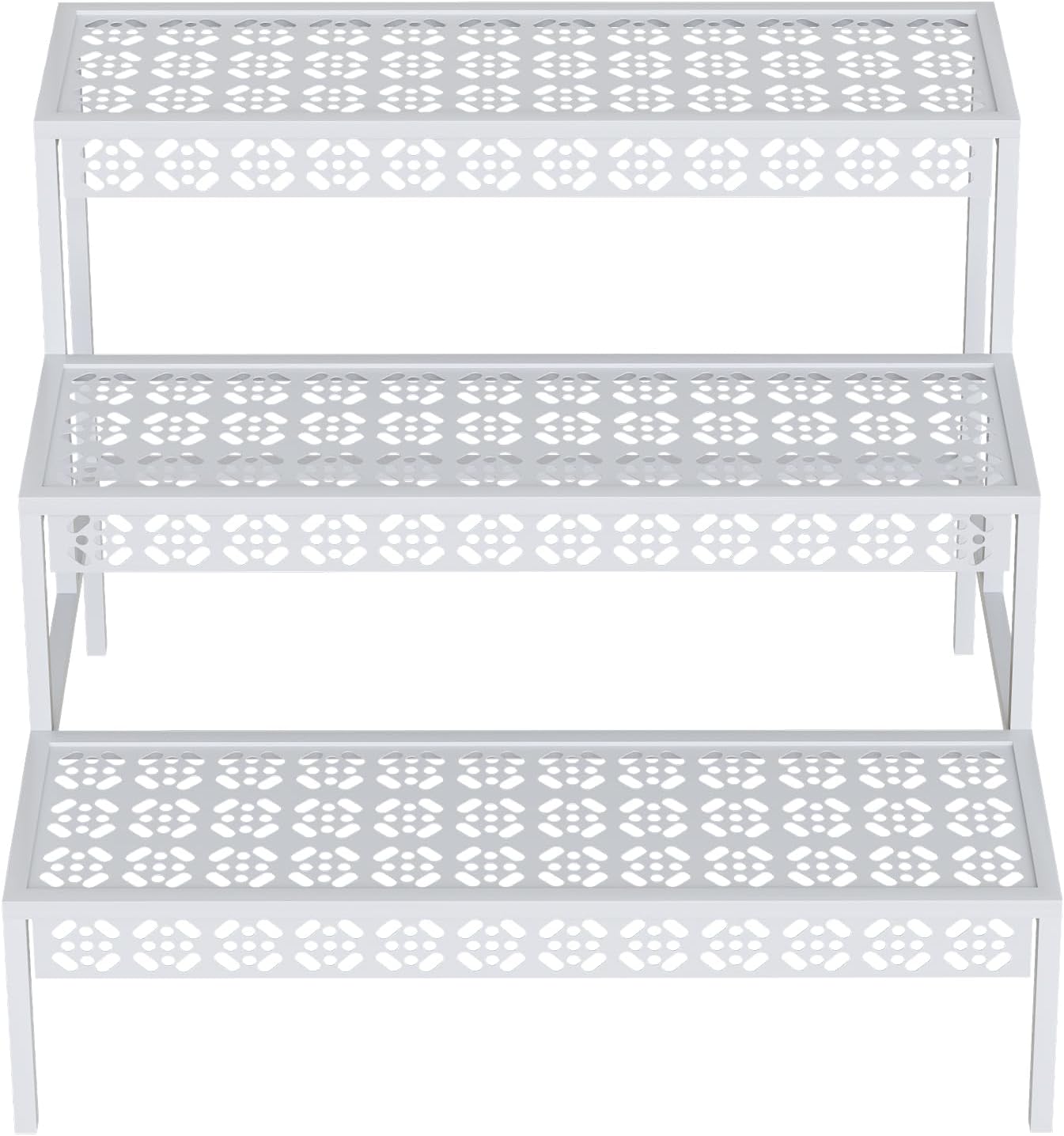 3 Tiers Metal Plant Stand for Indoor and Outdoor Use