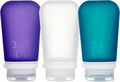 humangear GoToob+ 3-Pack Travel Bottles for Easy Packing
