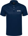 NFL Men's Team Color Primary Logo Performance Polo - Seahawks