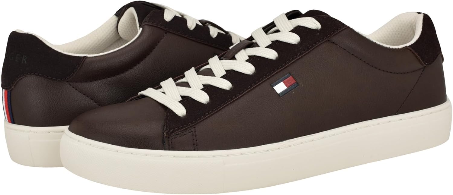 Tommy Hilfiger Brecon: Stylish Round Toe Lace-Up Sneakers