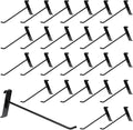 10Inch Gridwall Hooks 40Pack - Heavy Duty Grid Panel Display Hooks