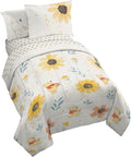 Winnie The Pooh Full Size Comforter Set - Cozy Floral Kids Bedding