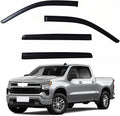 Window Visors Rain Guards for 2019-2025 Silverado & GMC Sierra 1500