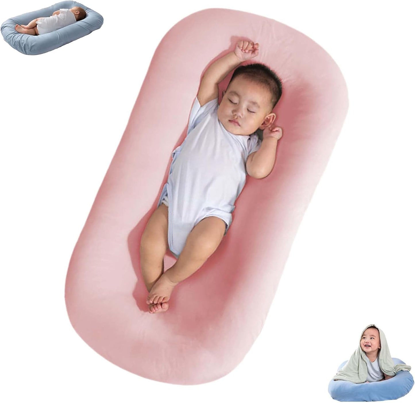 Organic Cozy Baby Lounger - Snuggle Me Style