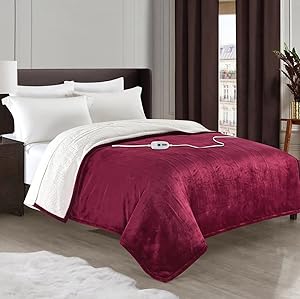Electric Heated Blanket Twin Size for Cozy Comfort and Warmth