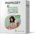 Momcozy Baby Diapers Size 2 - Hypoallergenic Bamboo Newborn Diapers