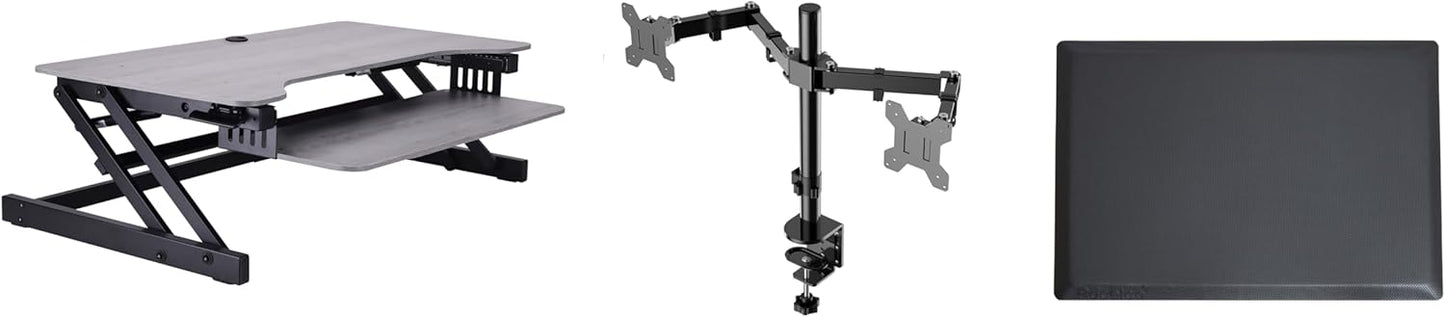 Rocelco 37.5in Height Adjustable Standing Desk Converter Review