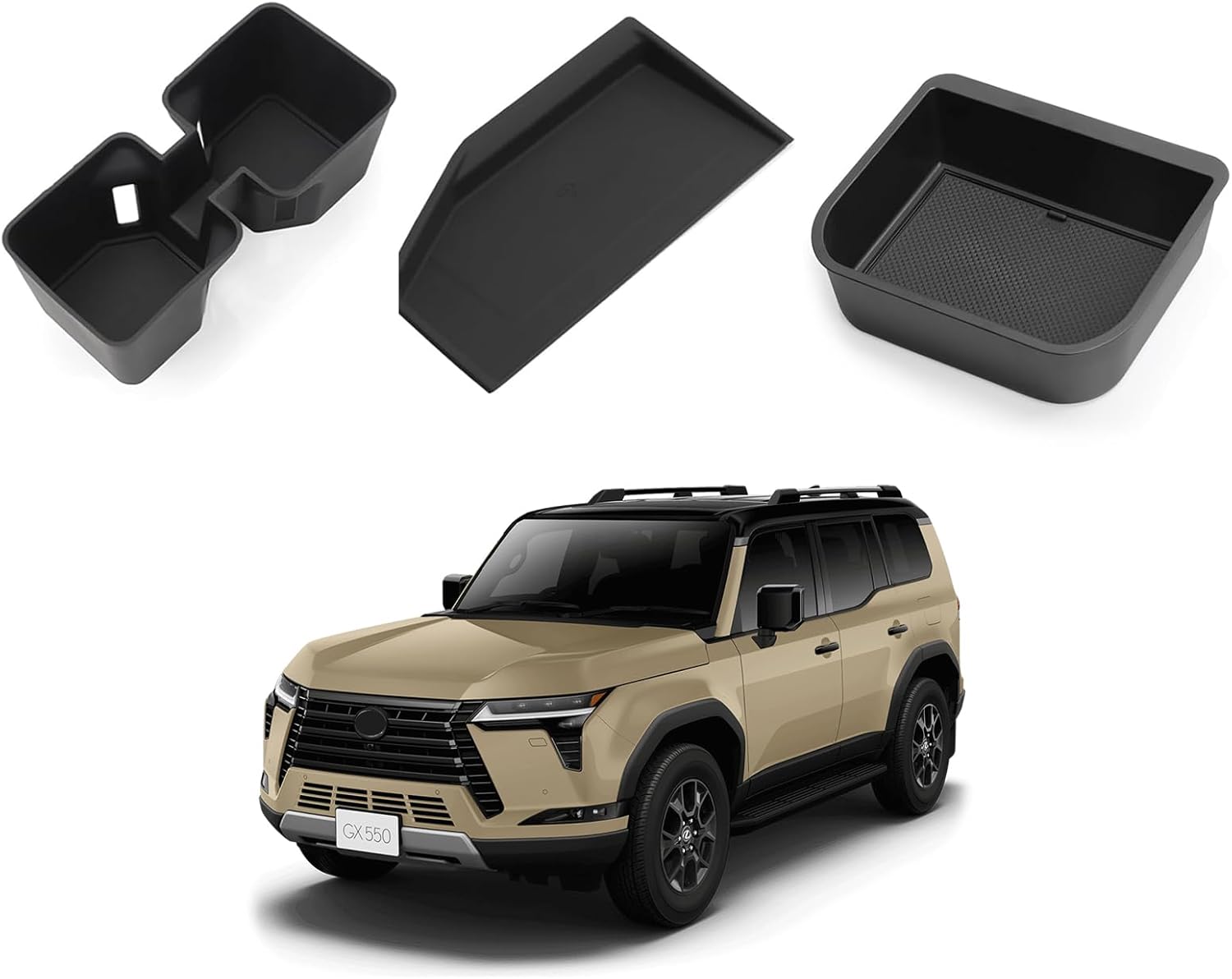 2024 2025 2026 Lexus GX 550 Center Console Organizer Set