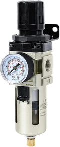 SNS Compressed Air Filter Regulator Piggyback Combo 3/8in NPT